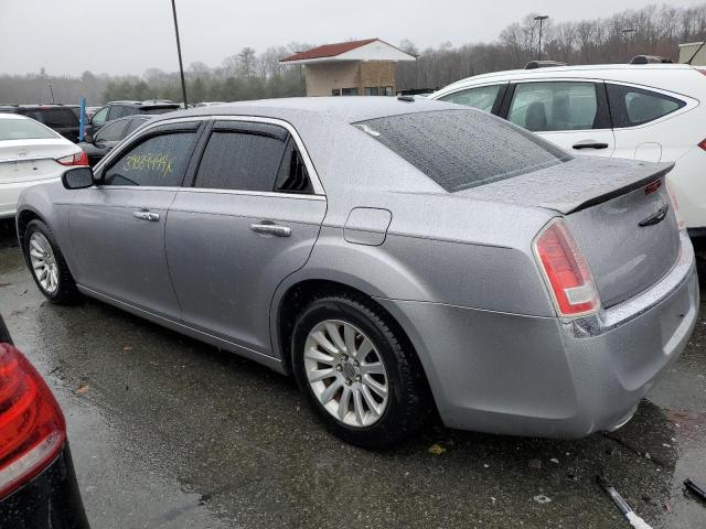 2C3CCAAG5EH275960 - 2014 CHRYSLER 300 SILVER photo 2