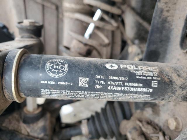 4XASEE573HA088570 - 2017 POLARIS SPORTSMAN 570 EPS 绿色 照片 10