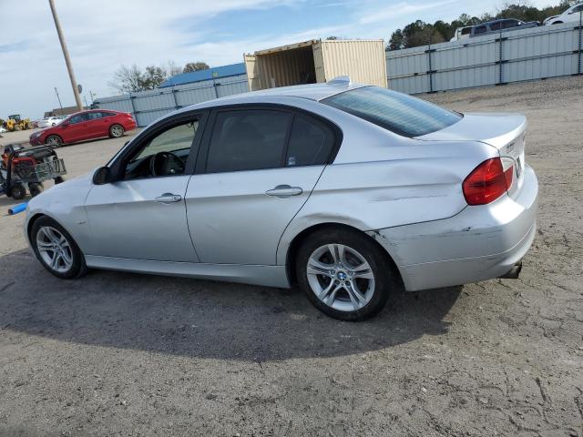 WBAVA33568KX84337 - 2008 BMW 328 I SILVER photo 2