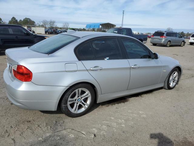 WBAVA33568KX84337 - 2008 BMW 328 I SILVER photo 3