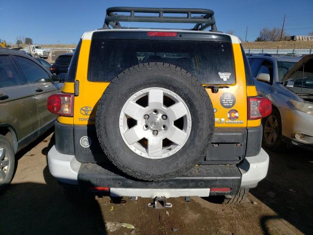 JTEBU11F670021527 - 2007 TOYOTA FJ CRUISER YELLOW photo 6