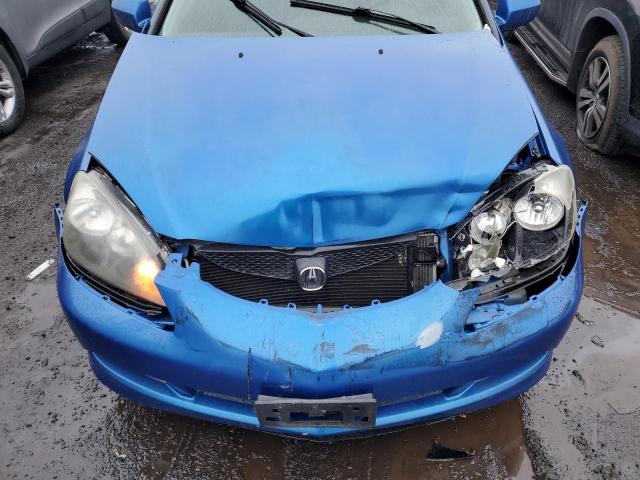 JH4DC54805S016845 - 2005 ACURA RSX BLUE photo 11