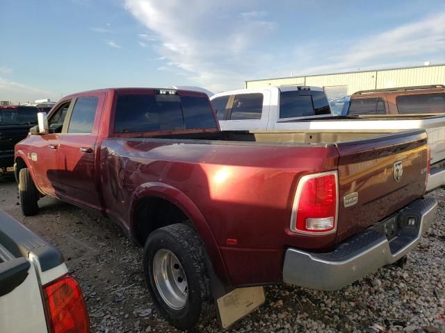 3C63RRKL5JG152973 - 2018 RAM 3500 LONGHORN RED photo 2