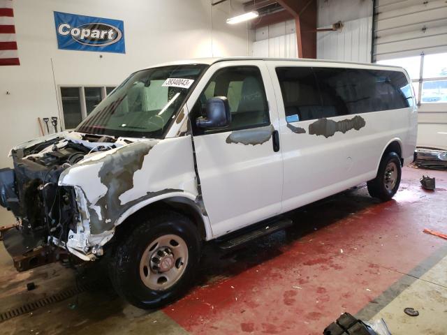 1GA2G1DG2A1144302 - 2010 CHEVROLET EXPRESS G3 LT WHITE photo 1