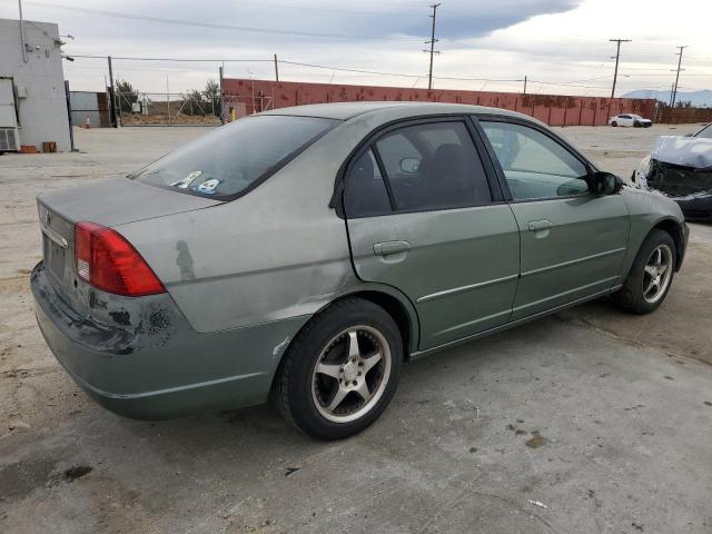 2HGES16513H618454 - 2003 HONDA CIVIC LX GREEN photo 3