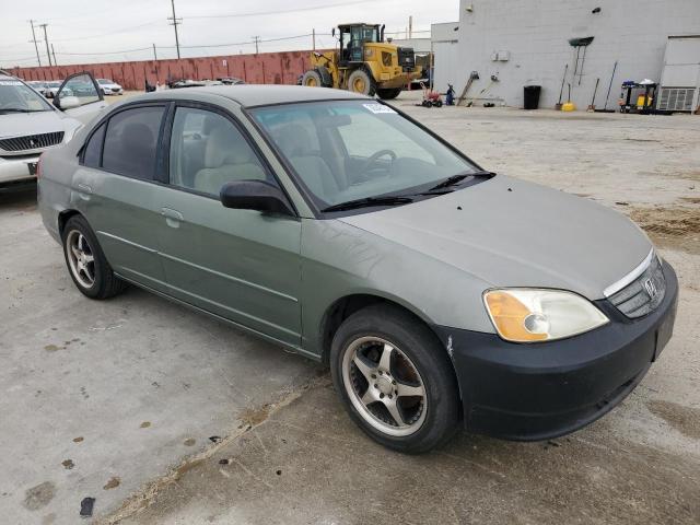 2HGES16513H618454 - 2003 HONDA CIVIC LX GREEN photo 4