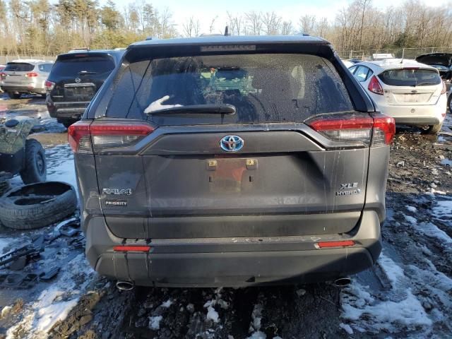 JTMRWRFVXPD173069 - 2023 TOYOTA RAV4 XLE GRAY photo 6