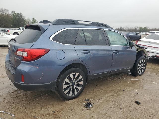 4S4BSBNC5G3288555 - 2016 SUBARU OUTBACK 2.5I LIMITED BLUE photo 3