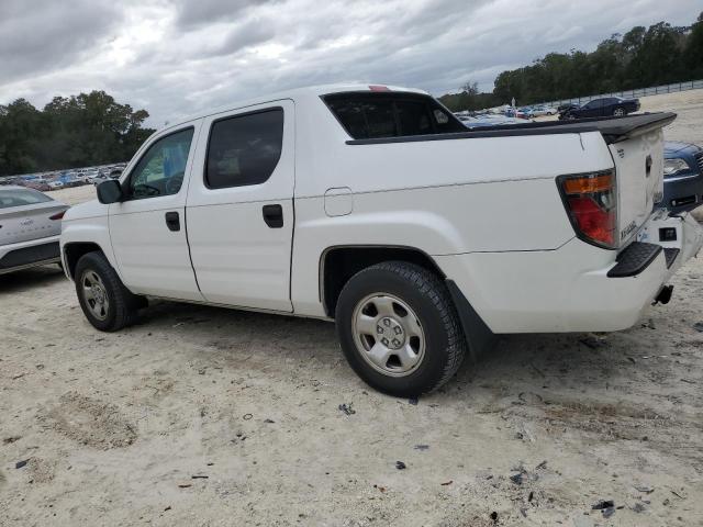 2HJYK16256H553013 - 2006 HONDA RIDGELINE RT WHITE photo 2