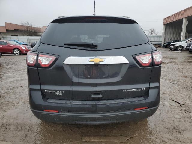 1GNKVJKD1DJ235062 - 2013 CHEVROLET TRAVERSE LT BLACK photo 6