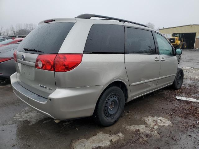 5TDZK23CX8S223609 - 2008 TOYOTA SIENNA CE BLACK photo 3