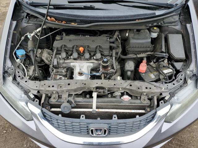 19XFB2F52FE256305 - 2015 HONDA CIVIC LX GRAY photo 11