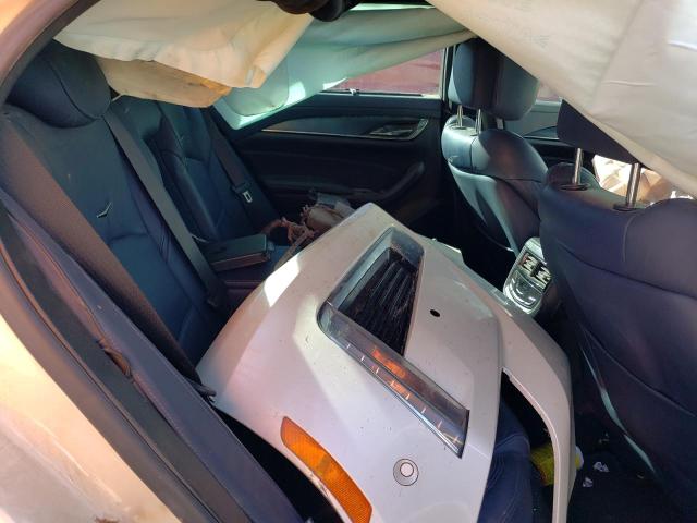 1G6AS5S35E0183974 - 2014 CADILLAC CTS PERFORMANCE COLLECTION WHITE photo 10