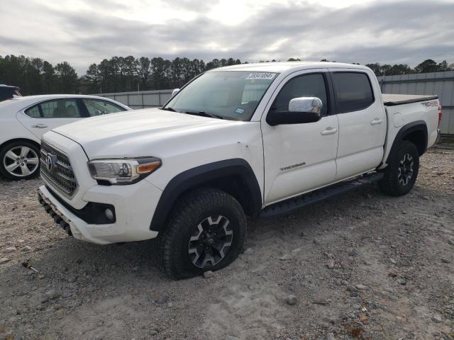 5TFCZ5AN9HX087278 - 2017 TOYOTA TACOMA DOUBLE CAB WHITE photo 1