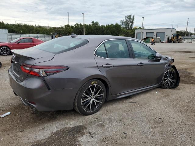 4T1T11AK9PU800228 - 2023 TOYOTA CAMRY SE NIGHT SHADE GRAY photo 3