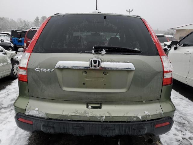 JHLRE48707C097441 - 2007 HONDA CR-V EXL GREEN photo 6