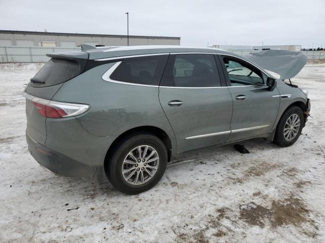 5GAEVAKW1NJ156033 - 2022 BUICK ENCLAVE ESSENCE 绿色 照片 3