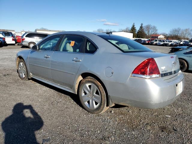 2G1WA5EK4B1147596 - 2011 CHEVROLET IMPALA LS SILVER photo 2