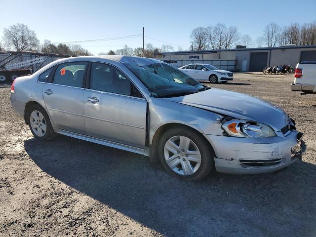 2G1WA5EK4B1147596 - 2011 CHEVROLET IMPALA LS SILVER photo 4