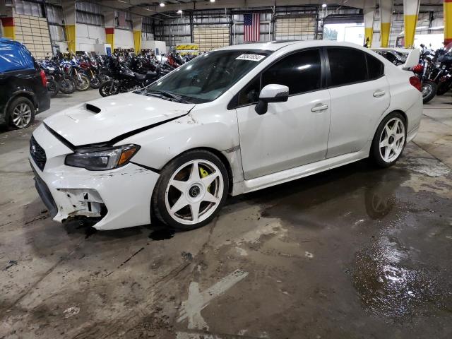 JF1VA2W67J9816264 - 2018 SUBARU WRX STI LIMITED WHITE photo 1