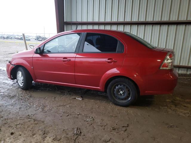 KL1TD56E99B398819 - 2009 CHEVROLET AVEO LS 栗色 照片 2