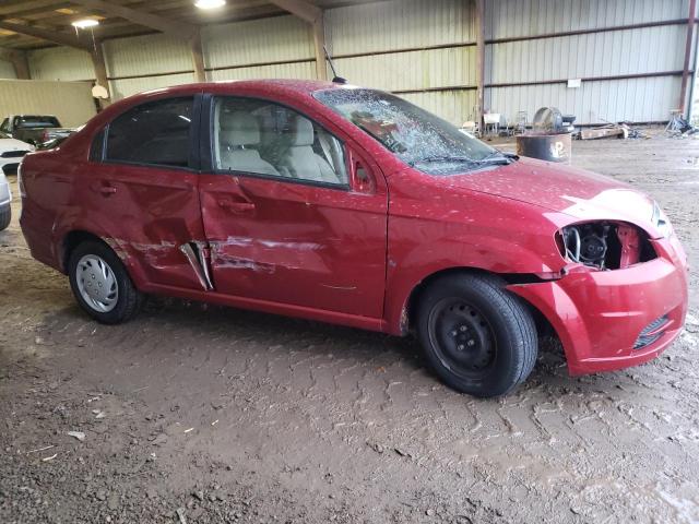 KL1TD56E99B398819 - 2009 CHEVROLET AVEO LS 栗色 照片 4