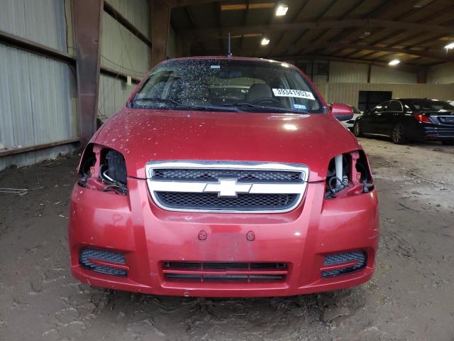 KL1TD56E99B398819 - 2009 CHEVROLET AVEO LS 栗色 照片 5