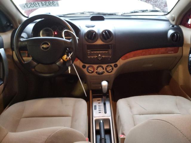 KL1TD56E99B398819 - 2009 CHEVROLET AVEO LS 栗色 照片 8