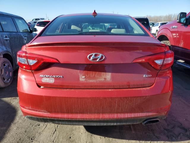 5NPE24AA8HH451321 - 2017 HYUNDAI SONATA ECO RED photo 6