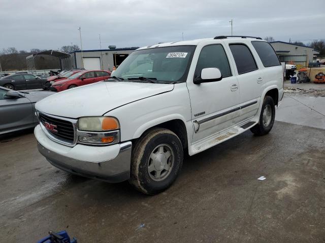 1GKEC13V13J283750 - 2003 GMC YUKON WHITE photo 1