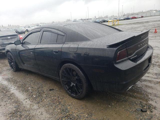 2C3CDXBG9EH268900 - 2014 DODGE CHARGER SE BLACK photo 2