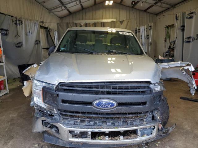 1FTEX1C59JKD64647 - 2018 FORD F150 SUPER CAB SILVER photo 5