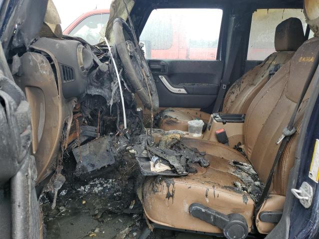 1C4HJWEG3DL627725 - 2013 JEEP WRANGLER U SAHARA BLUE photo 7