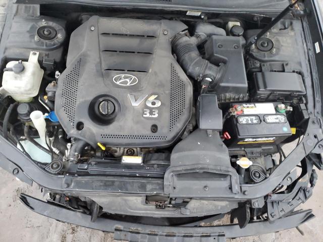 5NPEU46F19H424025 - 2009 HYUNDAI SONATA SE BLACK photo 11