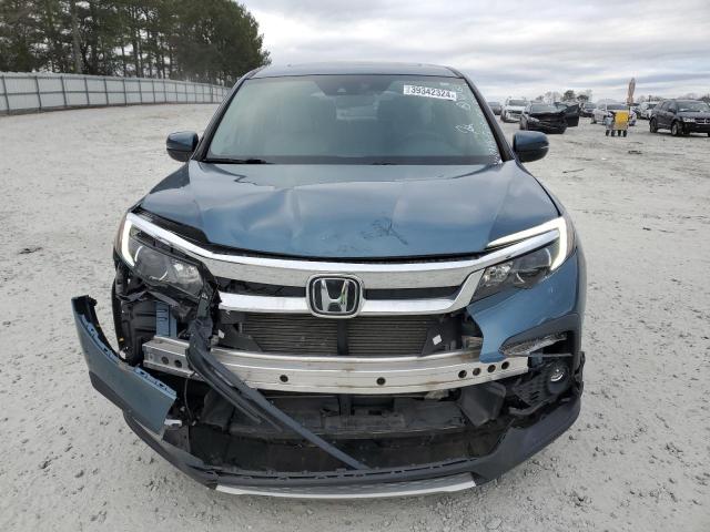 5FNYF5H53LB026774 - 2020 HONDA PILOT EXL BLUE photo 5