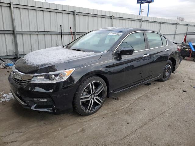 1HGCR2F10HA222642 - 2017 HONDA ACCORD SPORT SPECIAL EDITION BLACK photo 1