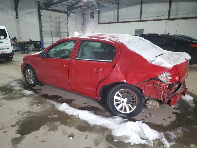 1G1AT58H597110123 - 2009 CHEVROLET COBALT LT RED photo 2