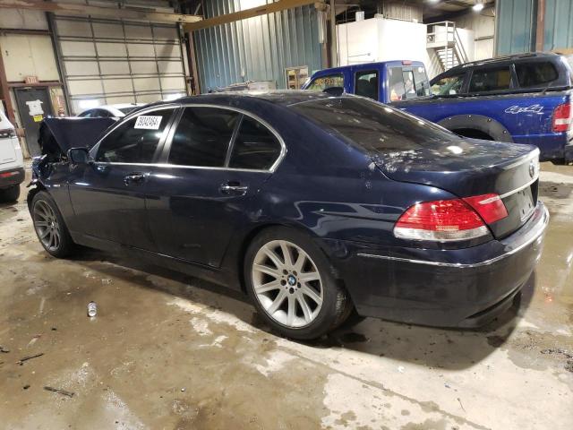 WBAHL83516DT00743 - 2006 BMW 750 I BLUE photo 2