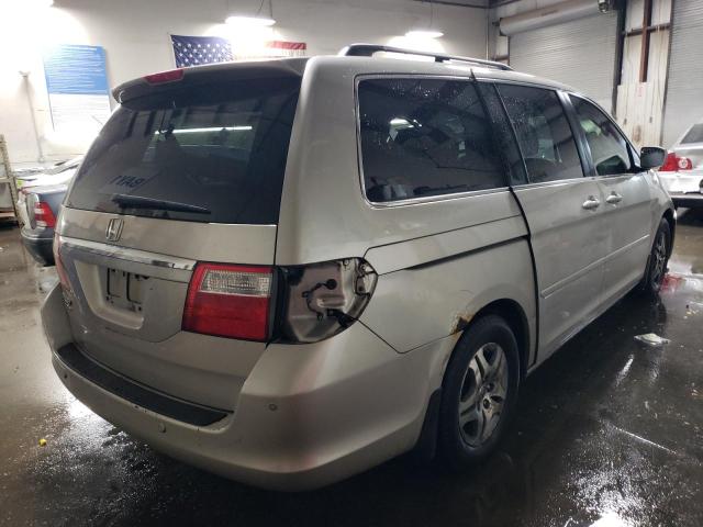 5FNRL38817B009571 - 2007 HONDA ODYSSEY TOURING SILVER photo 3