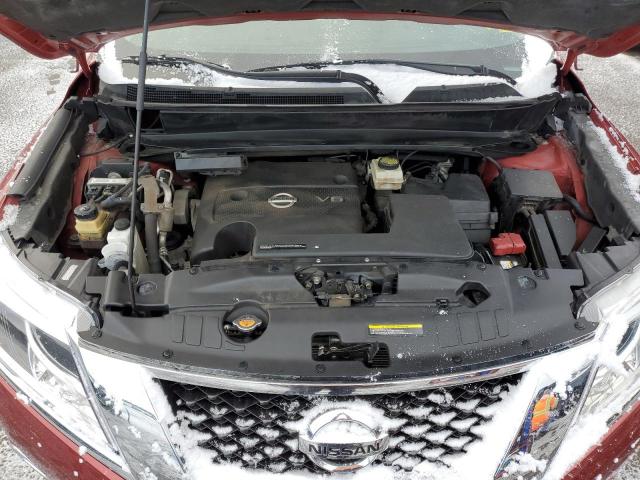 5N1AR2MM6FC721879 - 2015 NISSAN PATHFINDER S RED photo 12