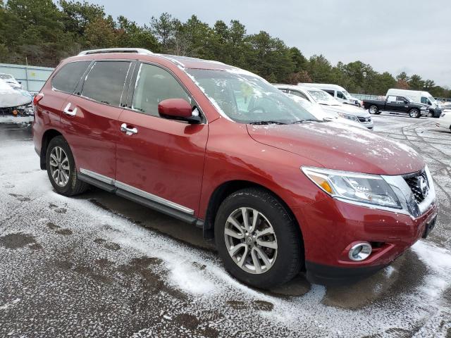 5N1AR2MM6FC721879 - 2015 NISSAN PATHFINDER S RED photo 4