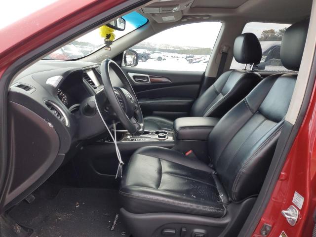 5N1AR2MM6FC721879 - 2015 NISSAN PATHFINDER S RED photo 7