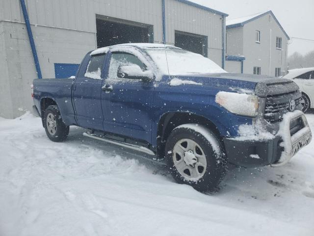 5TFUM5F12EX058032 - 2014 TOYOTA TUNDRA DOUBLE CAB SR/SR5 BLUE photo 4