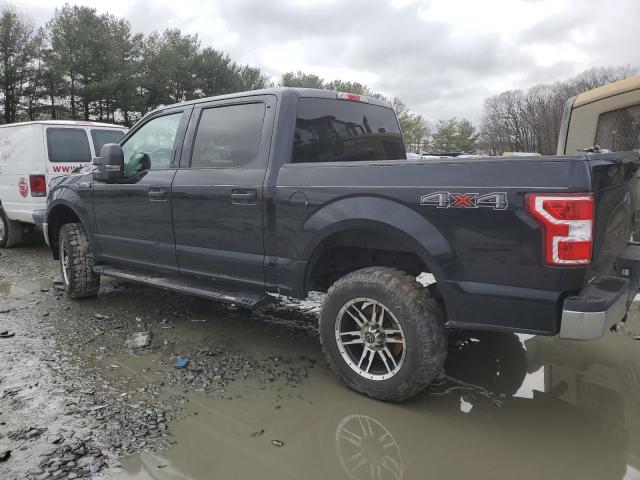 1FTEW1E45KFA82152 - 2019 FORD F150 SUPERCREW BLACK photo 2