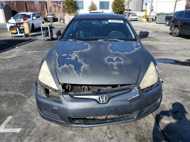 1HGCM82795A011494 - 2005 HONDA ACCORD EX BLUE photo 5