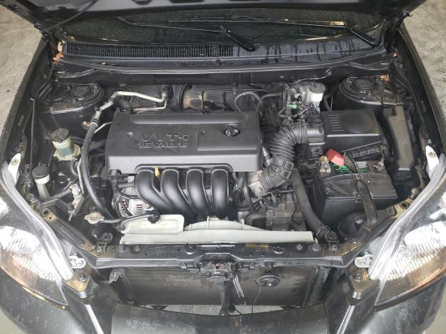 2T1KR32E05C414627 - 2005 TOYOTA COROLLA MA XR BLACK photo 11