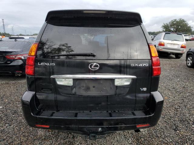 JTJBT20X860106002 - 2006 LEXUS GX 470 BLACK photo 6