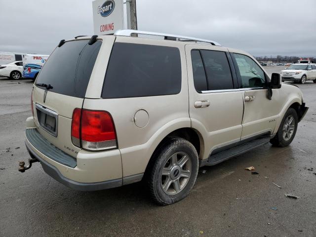 5LMEU88H35ZJ19286 - 2005 LINCOLN AVIATOR BEIGE photo 3