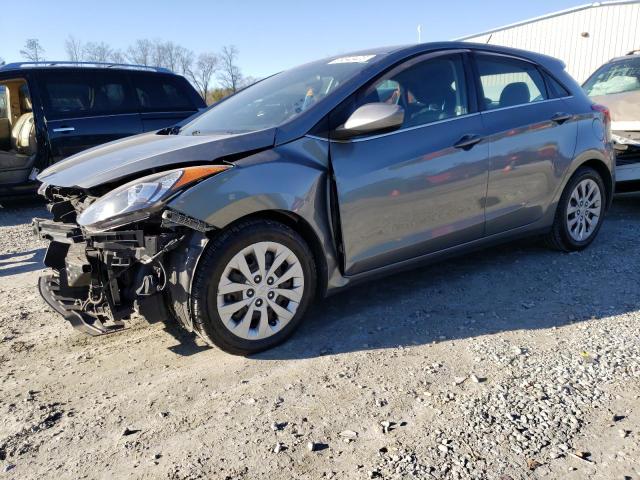 KMHD35LH1HU353998 - 2017 HYUNDAI ELANTRA GT GRAY photo 1