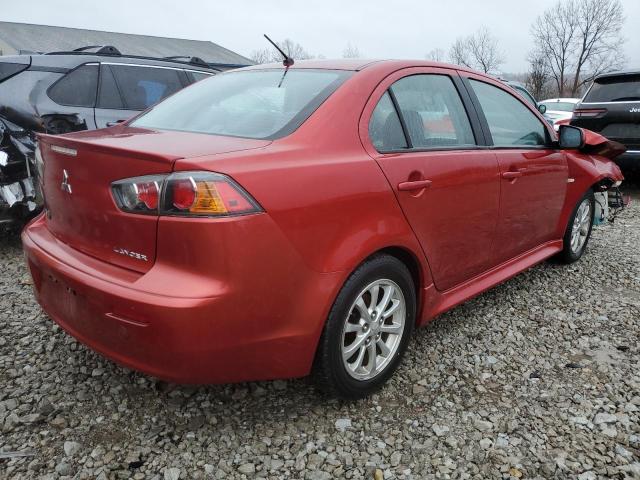 JA32U2FU8EU015024 - 2014 MITSUBISHI LANCER ES/ES SPORT RED photo 3